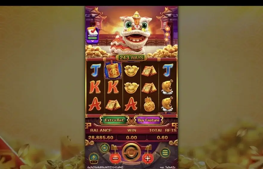 Ảnh bảng biểu tượng & tính năng game CHINESE NEW YEAR 2 (slot FC) chơi tại LC79