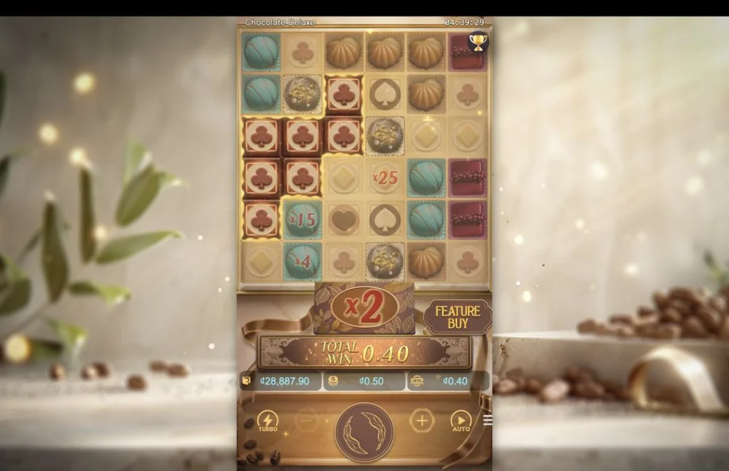Ảnh giao diện chính game Chocolate Deluxe (slot PG) chơi tại LC79