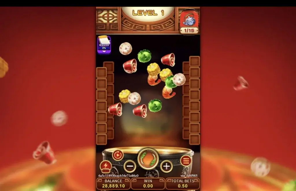 Ảnh giao diện chính game HOT POT PARTY (slot FC) chơi tại LC79