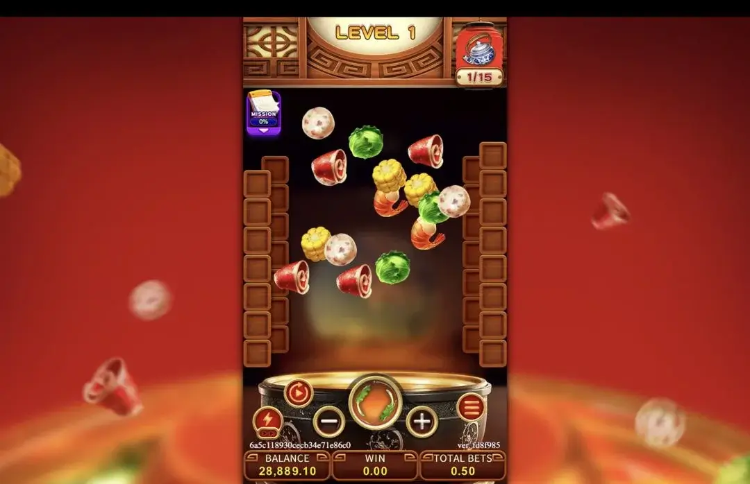 Ảnh giao diện chính game HOT POT PARTY (slot FC) chơi tại LC79