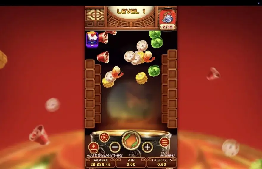 Ảnh bảng biểu tượng & tính năng game HOT POT PARTY (slot FC) chơi tại LC79