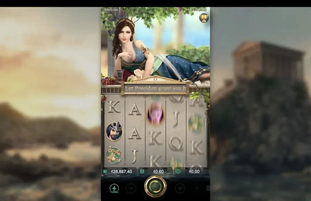 Ảnh giao diện chính game Medusa (slot JILI) chơi tại LC79