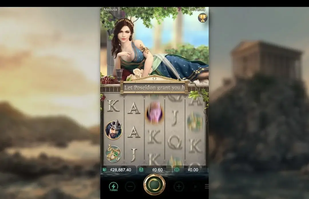 Ảnh giao diện chính game Medusa (slot JILI) chơi tại LC79
