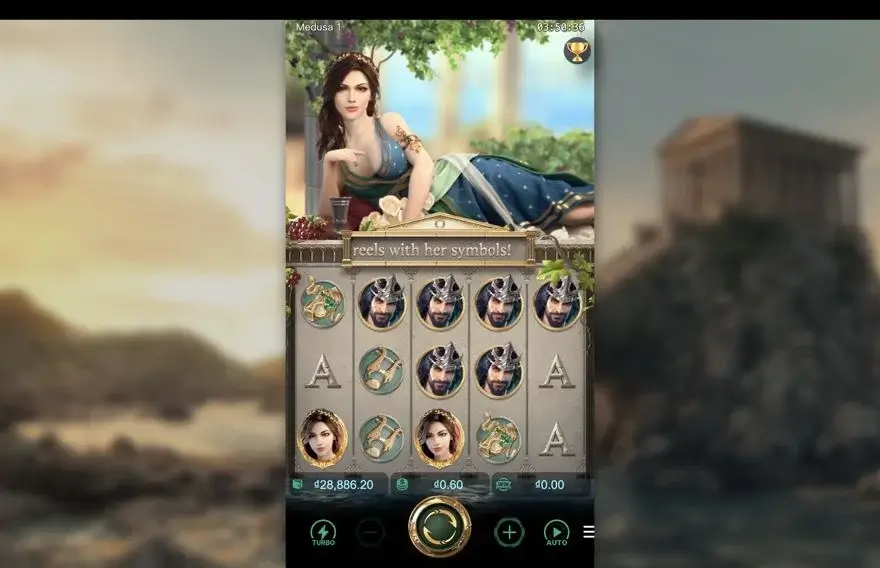 Ảnh bảng biểu tượng & tính năng game Medusa (slot JILI) chơi tại LC79