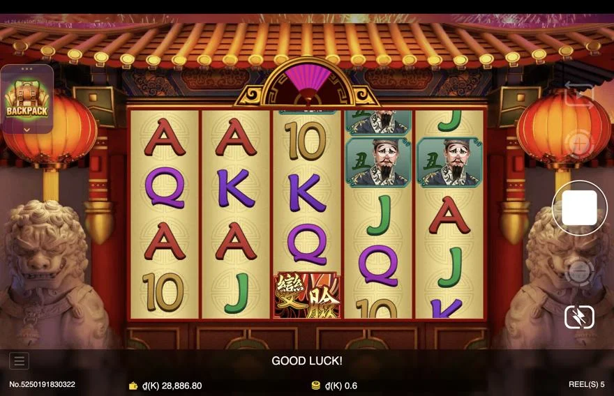 Ảnh màn hình gameplay game WinningMask II (slot JDB) chơi tại LC79