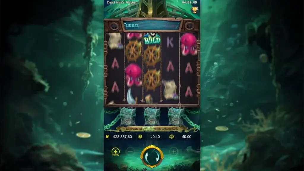 Ảnh giao diện chính game Dead Man's Riches (slot PG) chơi tại LC79