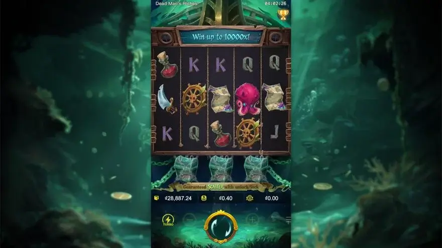 Ảnh màn hình gameplay game Dead Man's Riches (slot PG) chơi tại LC79