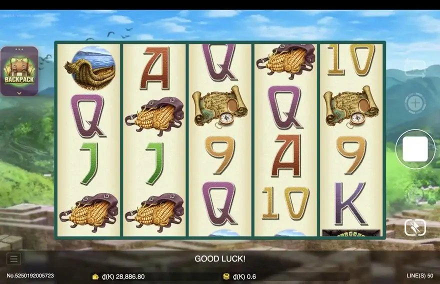 Ảnh màn hình gameplay game Llama Adventure (slot JDB) chơi tại LC79