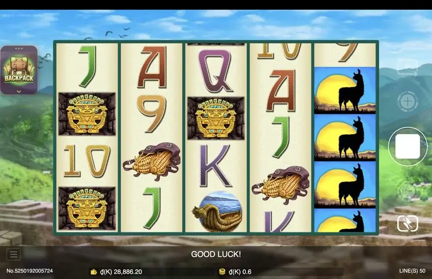 Ảnh bảng biểu tượng & tính năng game Llama Adventure (slot JDB) chơi tại LC79