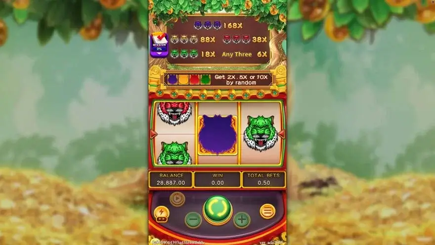 Ảnh màn hình gameplay game LUXURY GOLDEN PANTHER (slot FC) chơi tại LC79