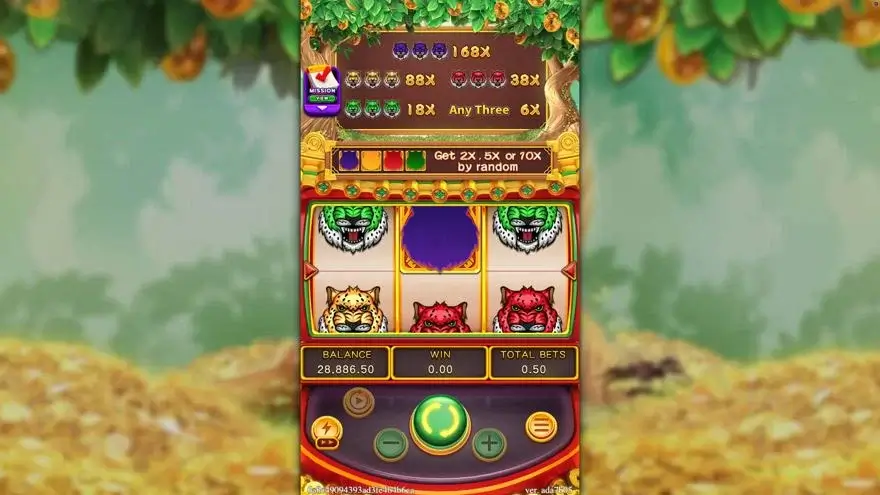 Ảnh bảng biểu tượng & tính năng game LUXURY GOLDEN PANTHER (slot FC) chơi tại LC79