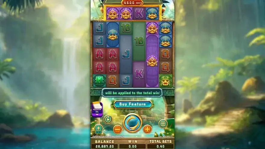 Ảnh màn hình gameplay game QUEEN OF INCA (slot FC) chơi tại LC79