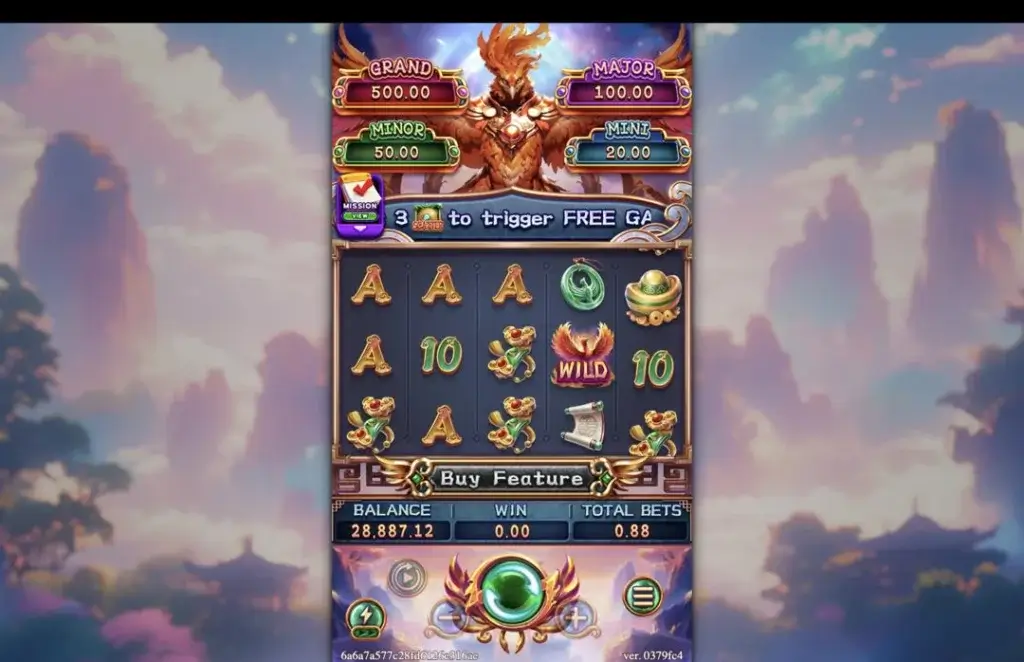 Ảnh giao diện chính game so sánh phoenix fever lc79 (slot) chơi tại LC79