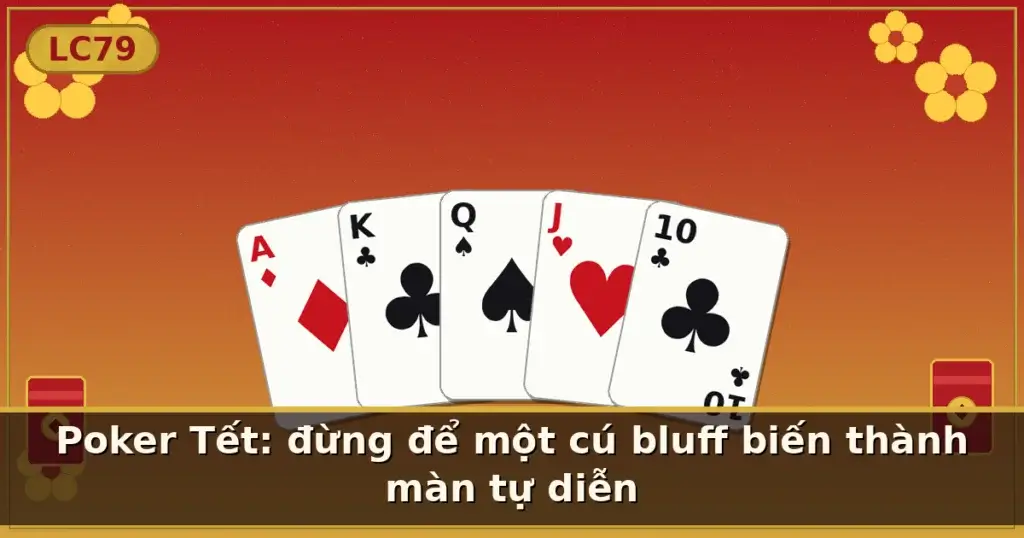 Poker Tết: đừng để một cú bluff biến thành màn tự diễn — LC79