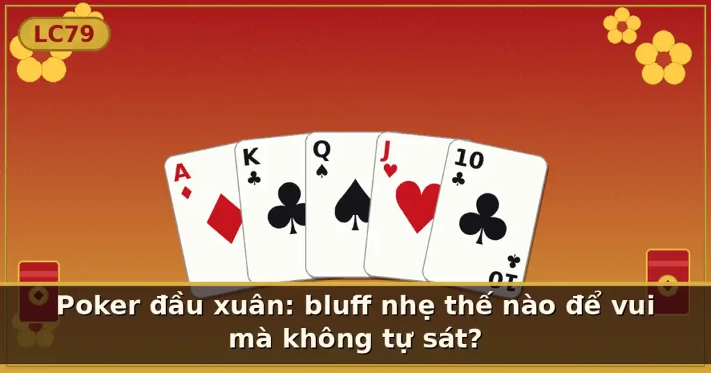 Poker đầu xuân: bluff nhẹ thế nào để vui mà không tự sát? — LC79