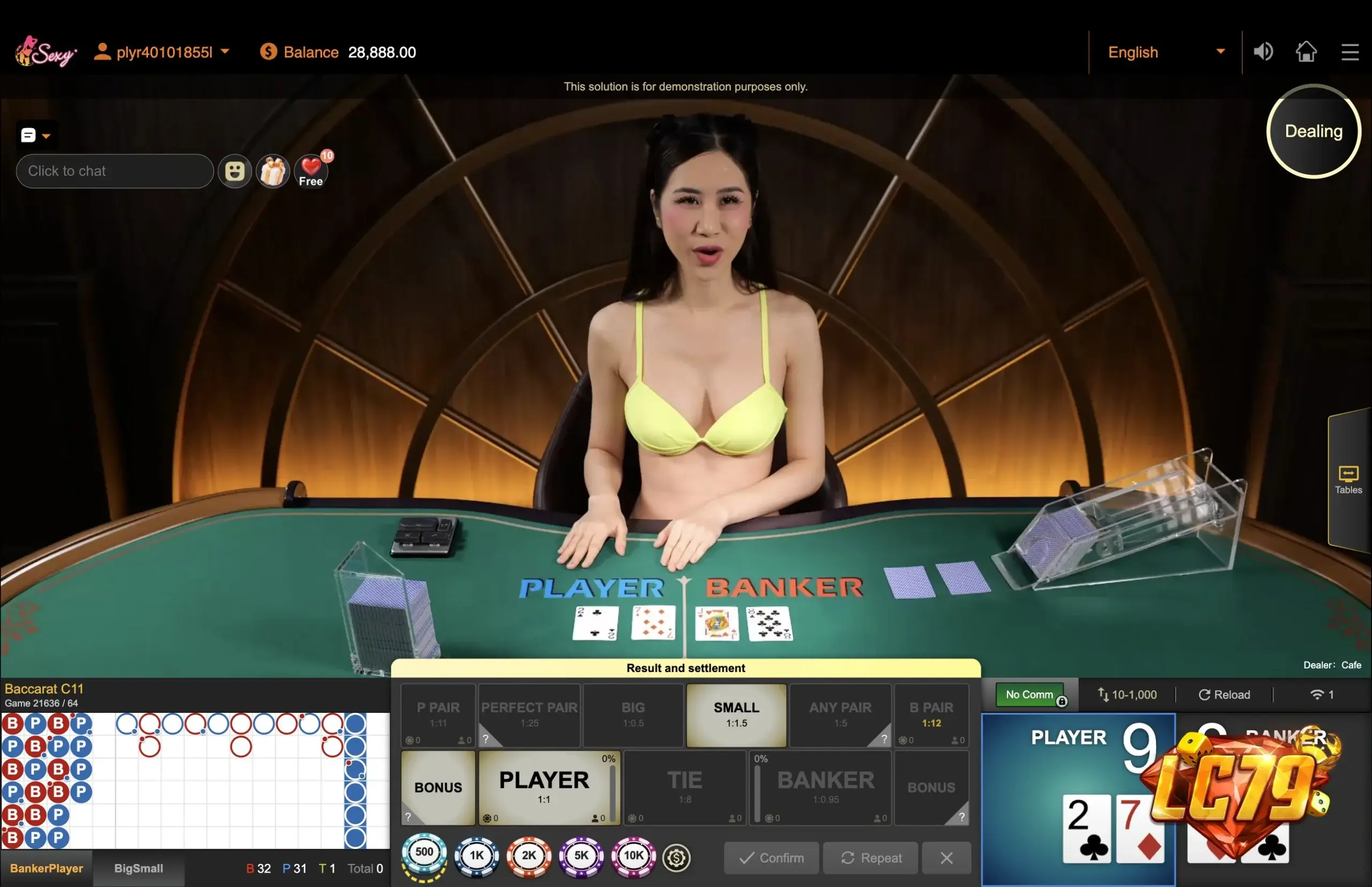 Tổng hợp kinh nghiệm chơi Baccarat an to thật tại LC79