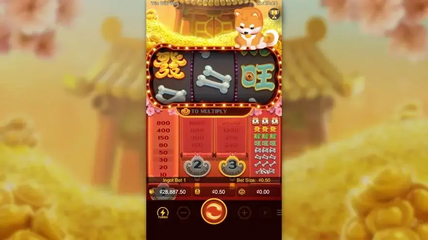 Ảnh màn hình gameplay game Win Win Won (slot PG) chơi tại LC79