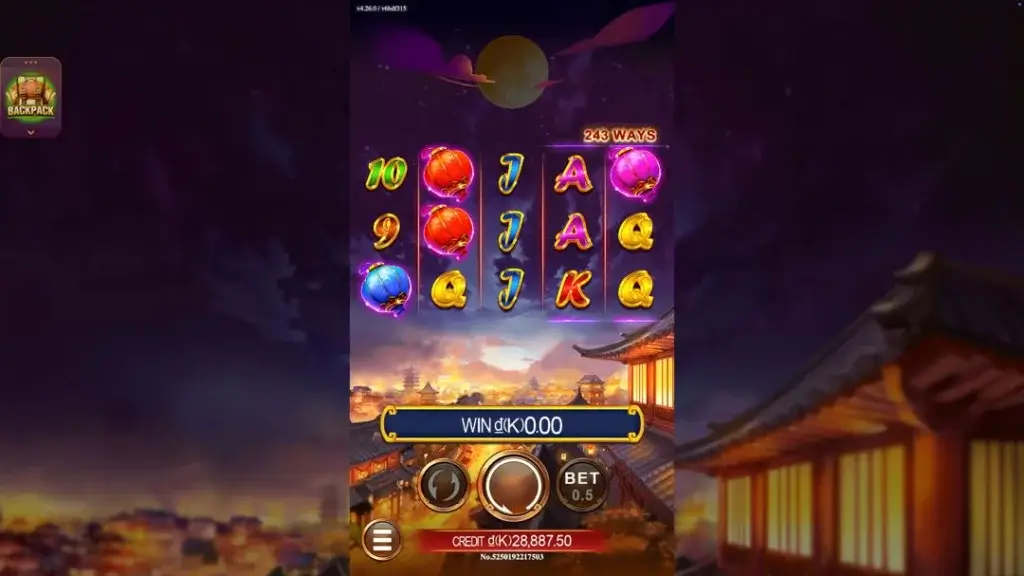 Ảnh giao diện chính game LanternWealth (slot JDB) chơi tại LC79