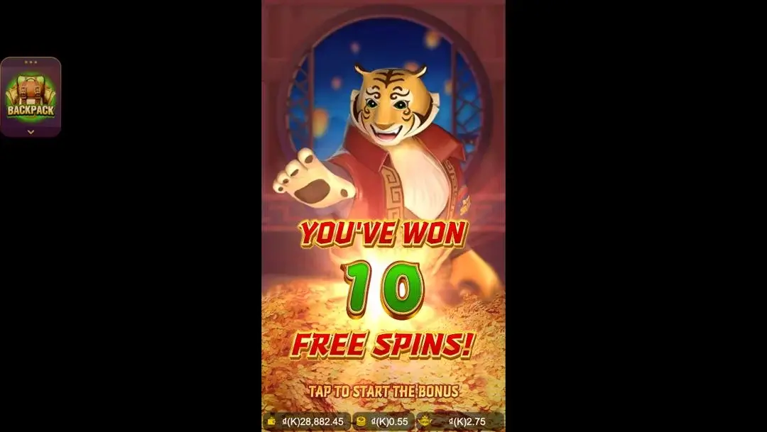 Ảnh giao diện chính game Prosperity Tiger (slot JDB) chơi tại LC79