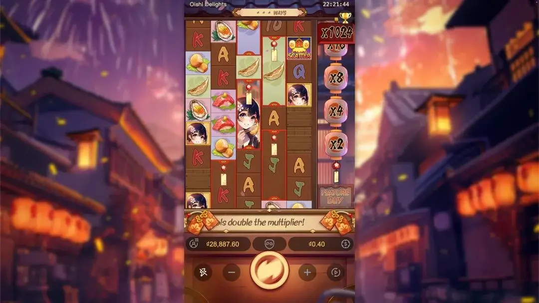 Ảnh giao diện chính game so sánh oishi delights lc79 (slot) chơi tại LC79