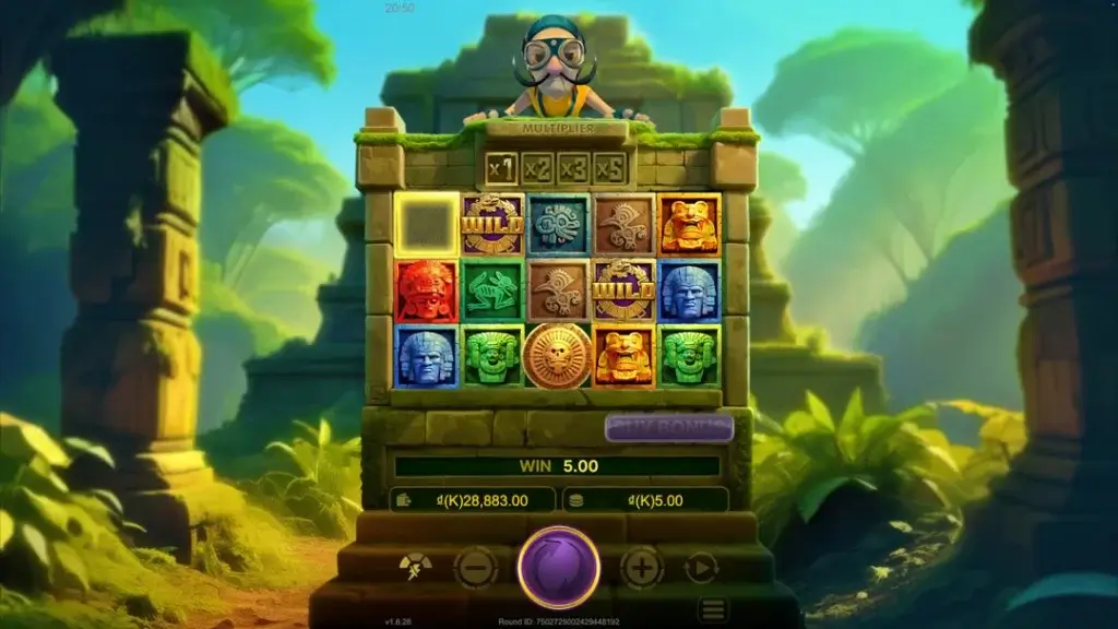 Ảnh giao diện chính game UGO Aztec Gold (slot JDB) chơi tại LC79