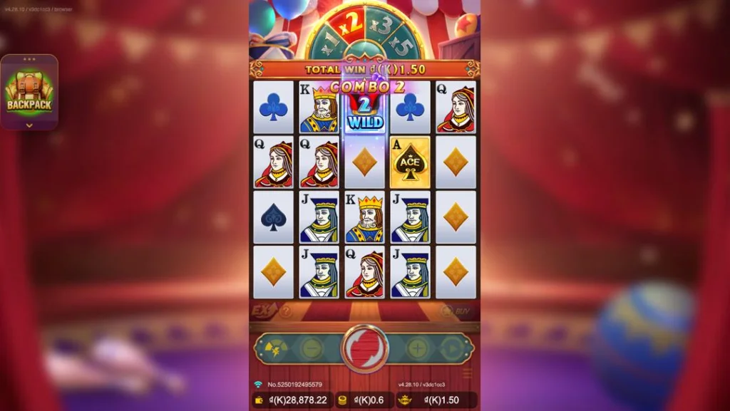 Ảnh giao diện chính game Magic Ace WILD LOCK (slot JDB) chơi tại LC79