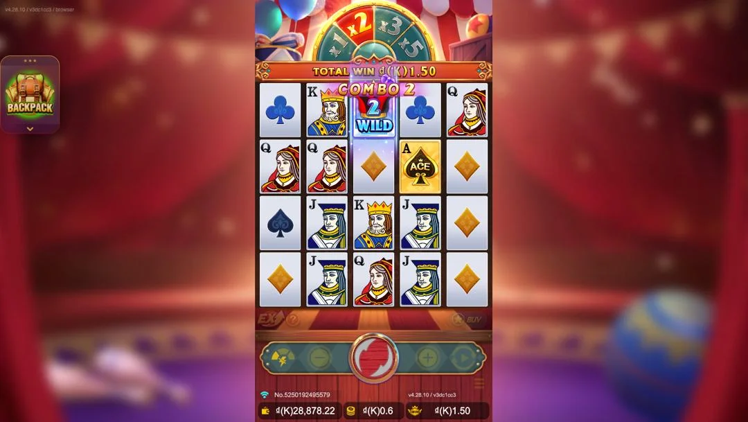 Ảnh giao diện chính game Magic Ace WILD LOCK (slot JDB) chơi tại LC79