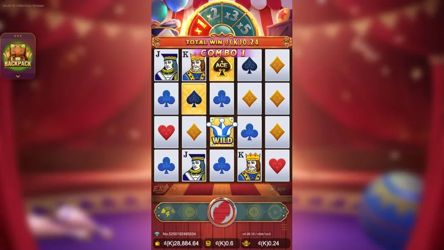 Ảnh bảng biểu tượng & tính năng game Magic Ace WILD LOCK (slot JDB) chơi tại LC79