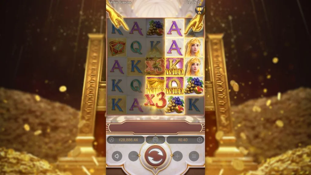 Ảnh giao diện chính game Midas Fortune (slot PG) chơi tại LC79