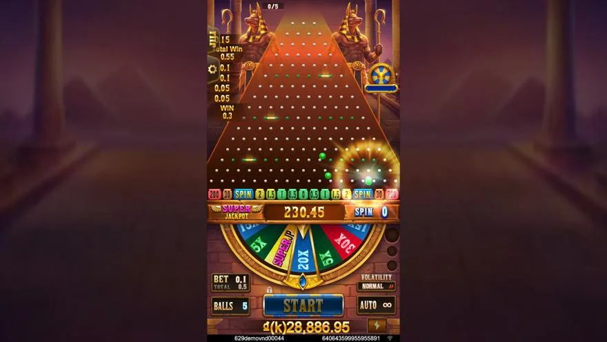 Ảnh màn hình gameplay game Win Drop (slot JILI) chơi tại LC79